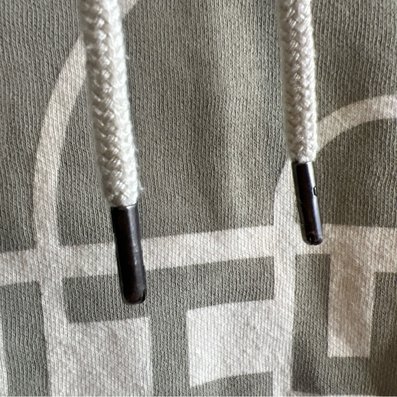 The North Face Trivert Pullover Hoodie beige front pouch pocket women size M - Picture 5 of 16